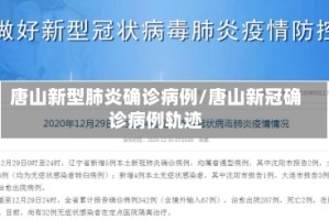 唐山新型肺炎确诊病例/唐山新冠确诊病例轨迹