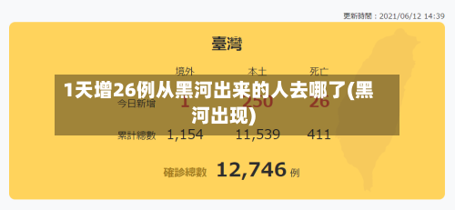 1天增26例从黑河出来的人去哪了(黑河出现)-第1张图片