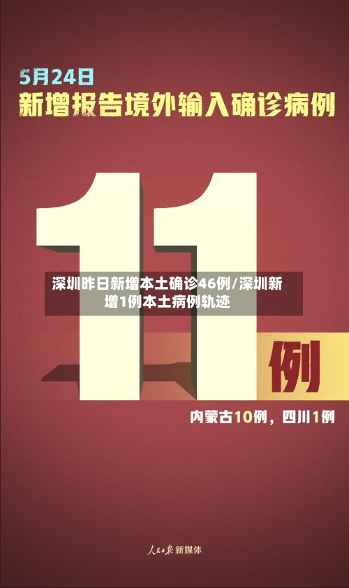 深圳昨日新增本土确诊46例/深圳新增1例本土病例轨迹-第1张图片