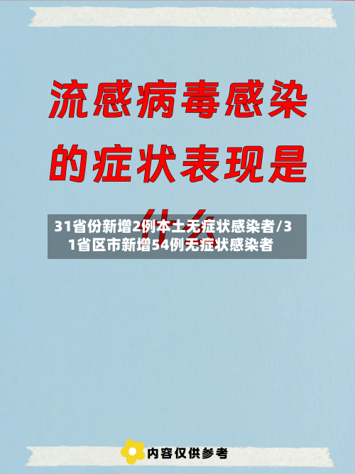 31省份新增2例本土无症状感染者/31省区市新增54例无症状感染者-第2张图片
