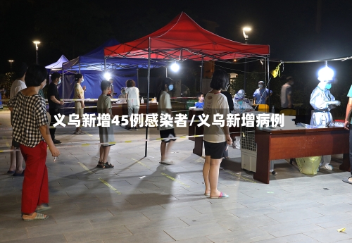 义乌新增45例感染者/义乌新增病例-第1张图片